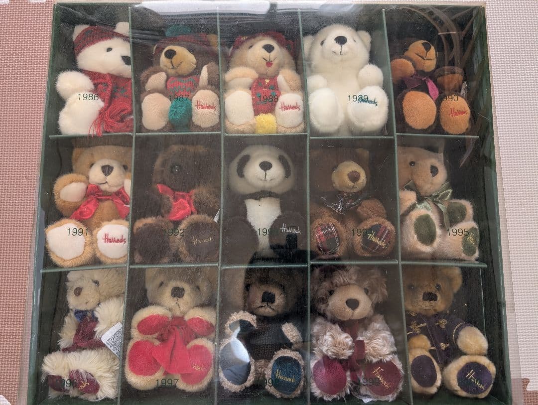 ハロッズ イヤーベア 1986〜2000 ぬいぐるみ