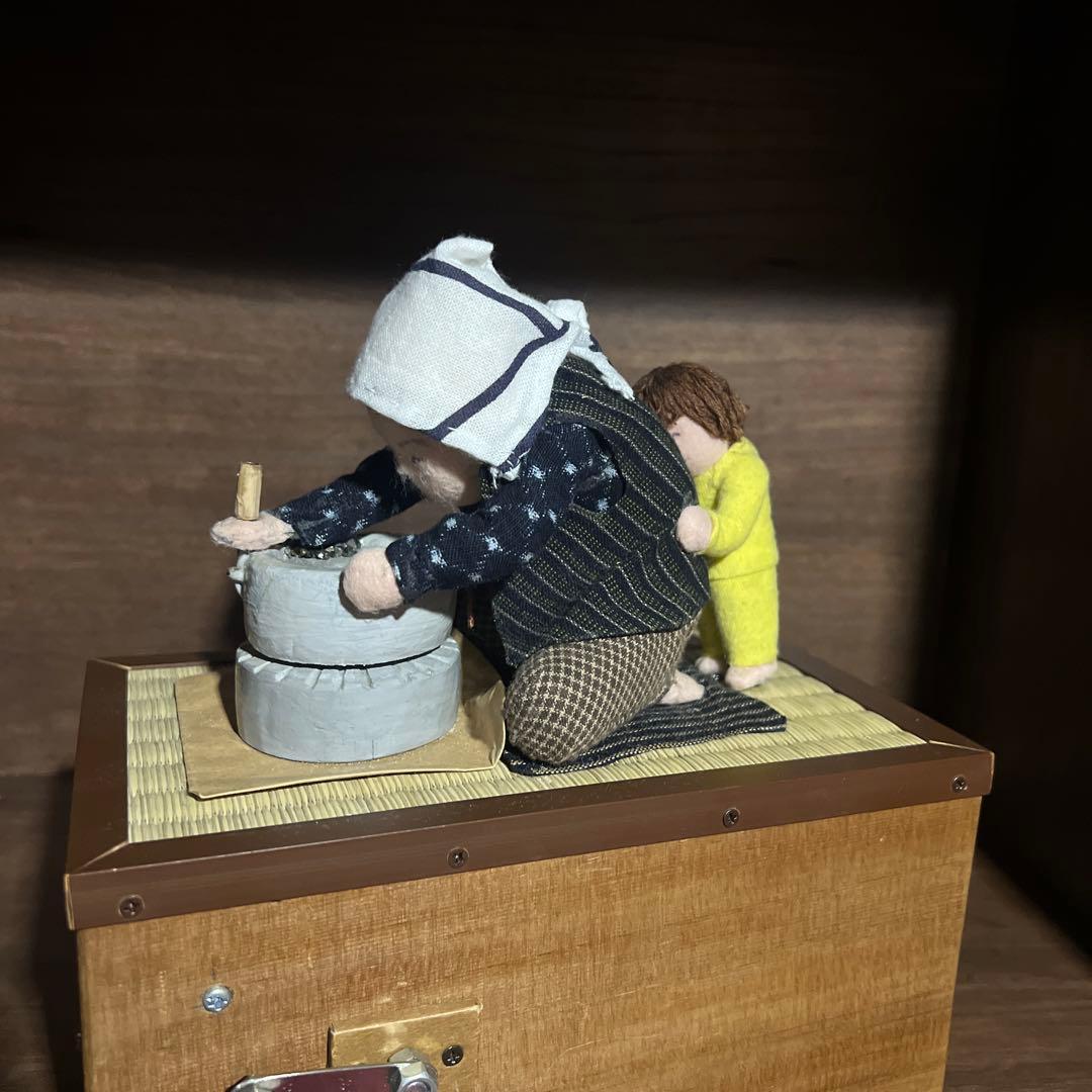 からくりおもちゃ　おばあちゃんと孫