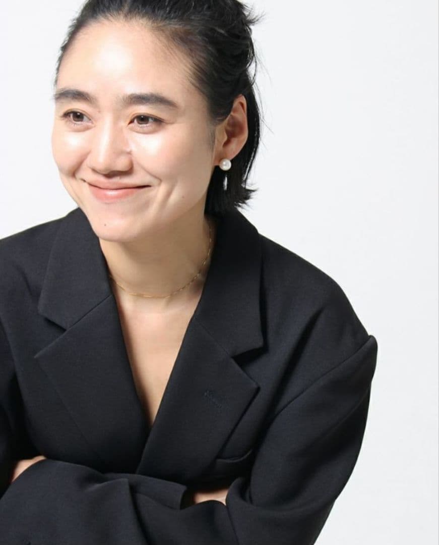 金子綾　クードル　パールピアス