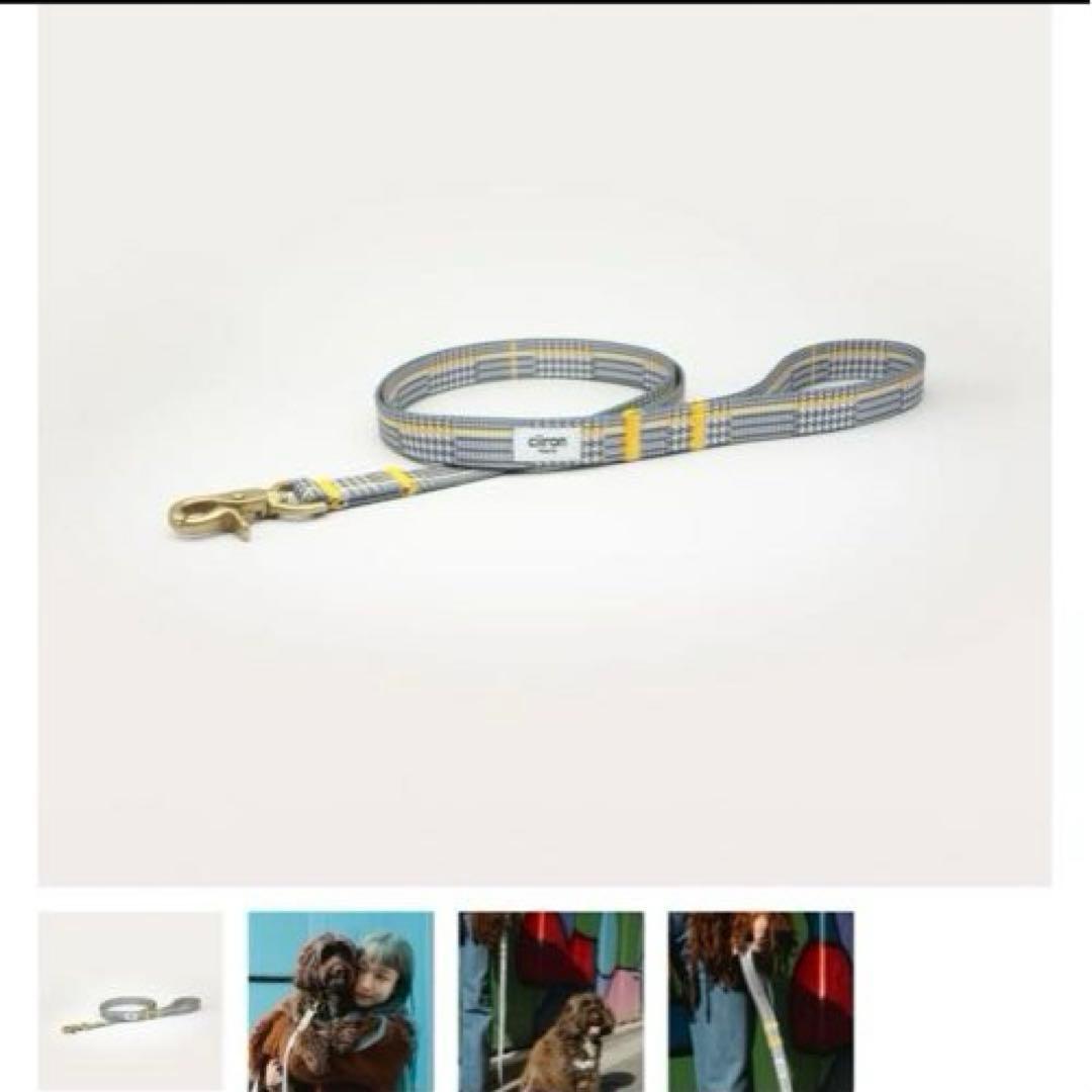 ciiron Tokyo ハーネスとリードのセット　グレンチェック