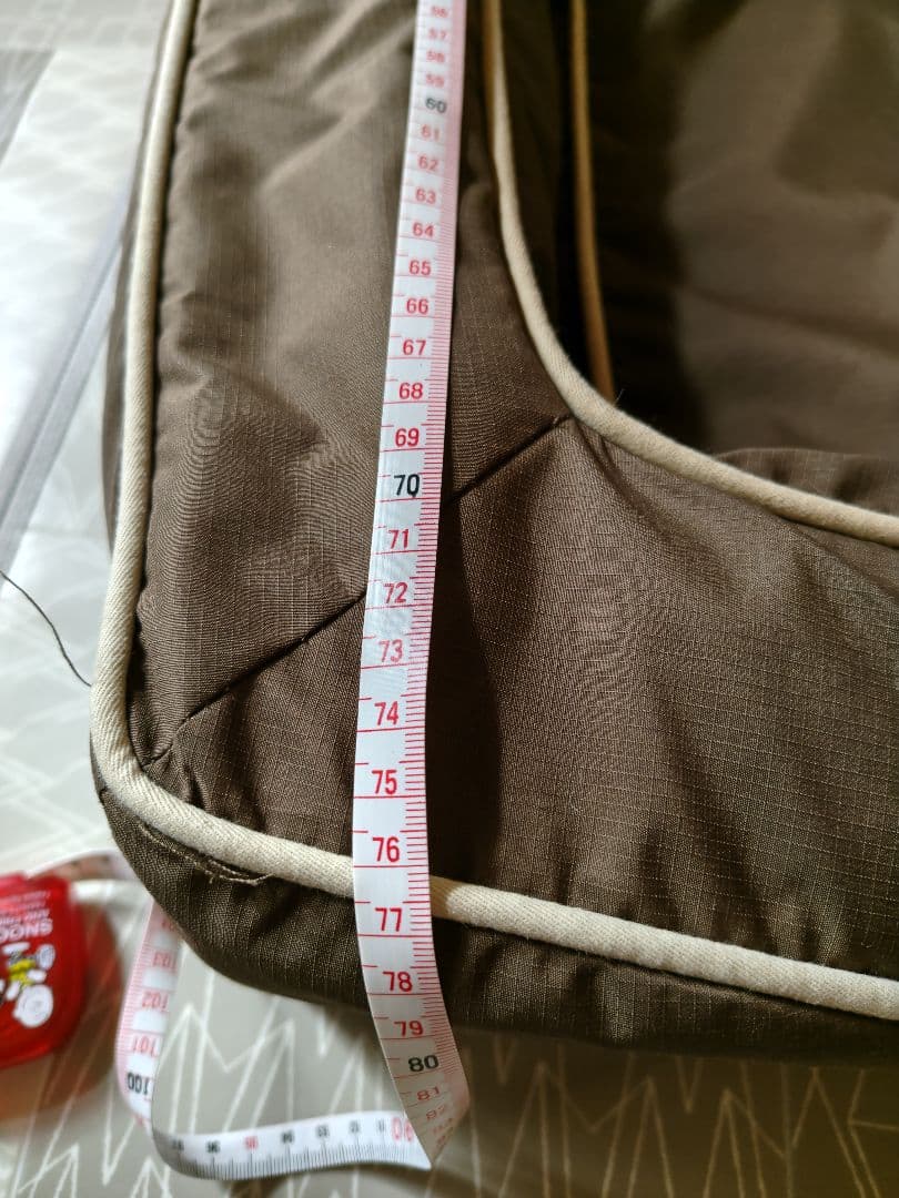 ペピイ：スマートスクエアベッド（防水）　Mサイズ　ブラウン