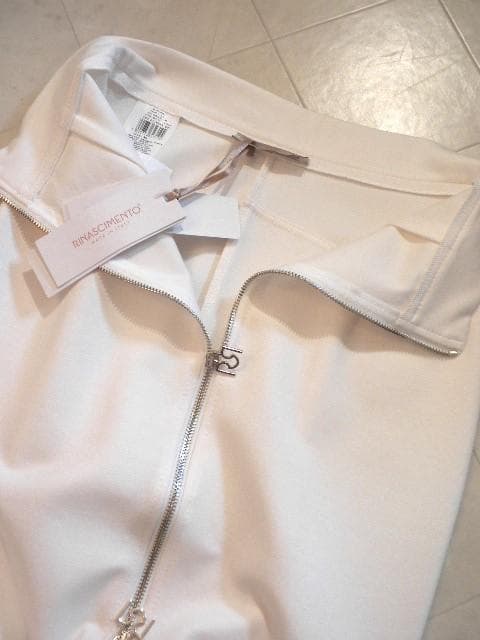 入荷◆リナシメント◆素敵アイボリーホワイト！定番人気のペンシルタイトスカート！M