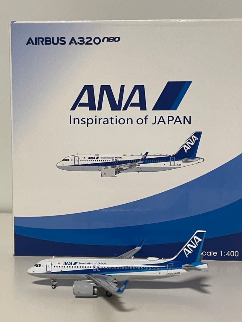 航空機・ヘリコプター JC wings ANA A320neo JA211A 1/400