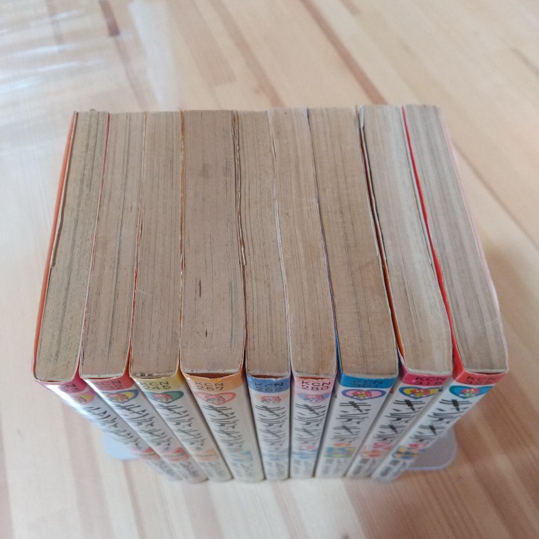 キャンディキャンディ　全9巻　黒文字統一　並上Cセット　いがらしゆみこ　水木杏子