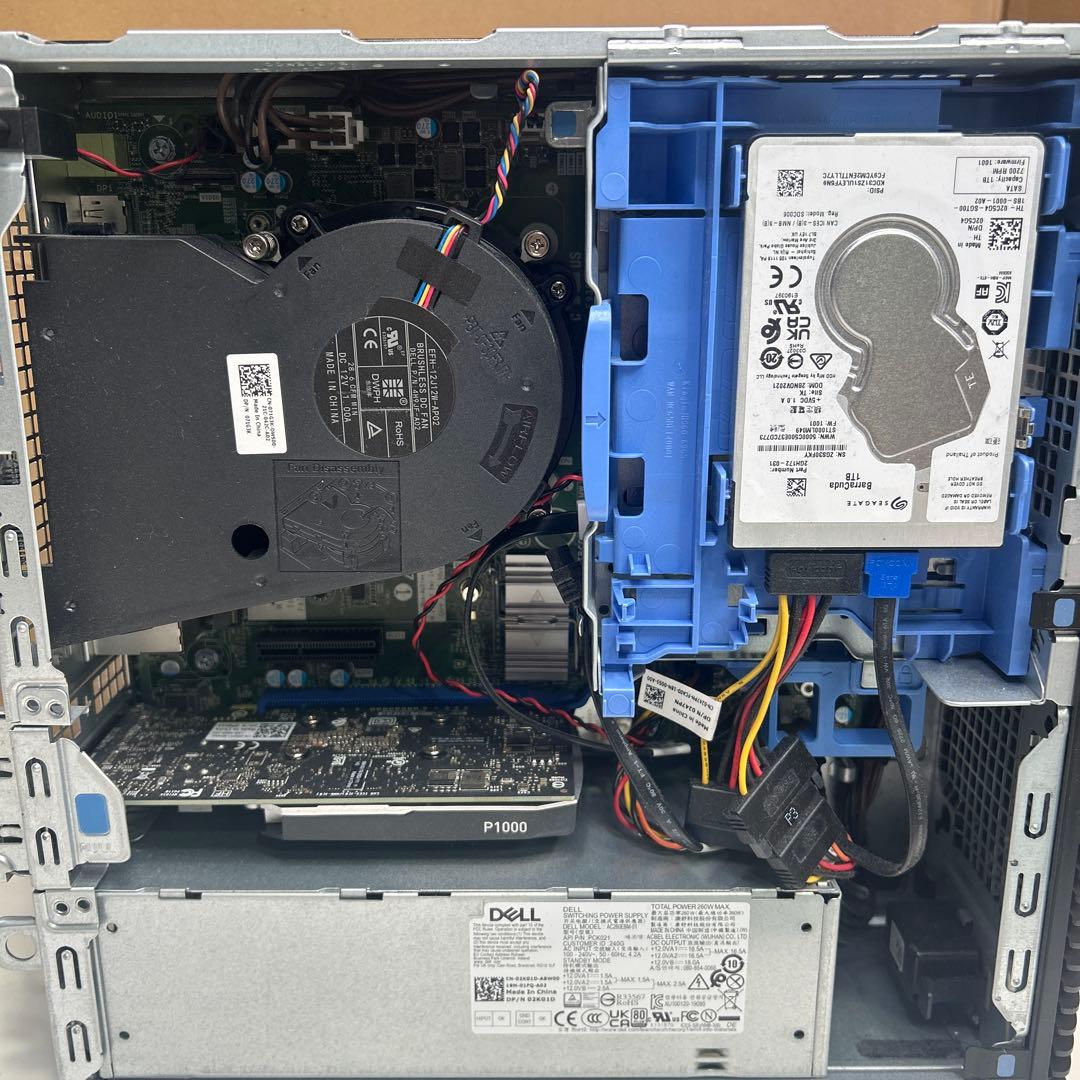 Windowsデスクトップ 5788 Precision i7/24GB/1TB/P1000/11Pro