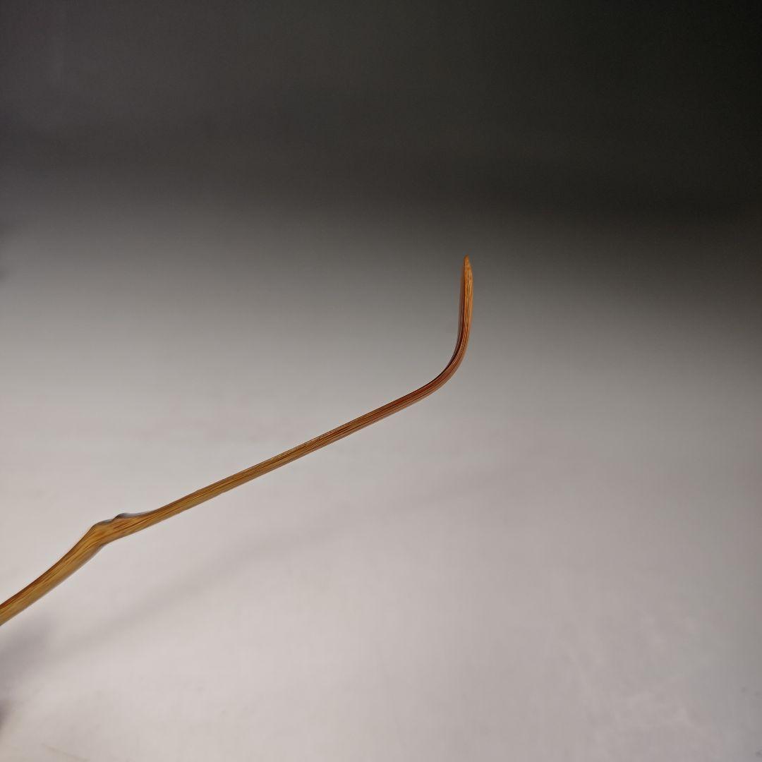 イ667 茶杓『大徳寺　小堀卓巌　極箱』『銘　静寂』『竹茶杓　二重箱』茶道具