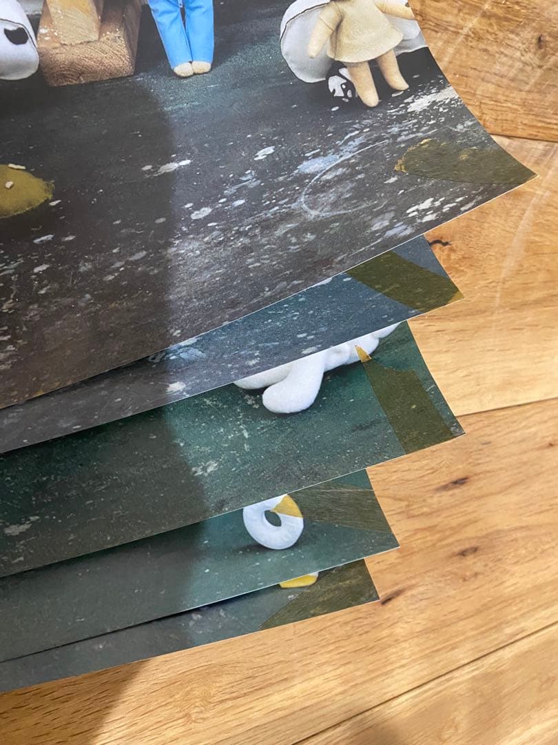 奈良美智 YOSHITOMO NARA 個展ポスター５枚セット　箱付き