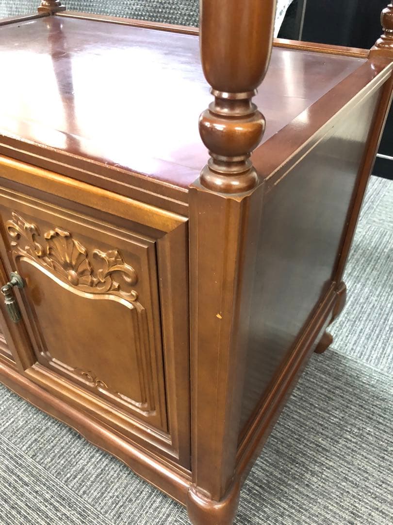 【SALE】クラシック 木製 サイドテーブル