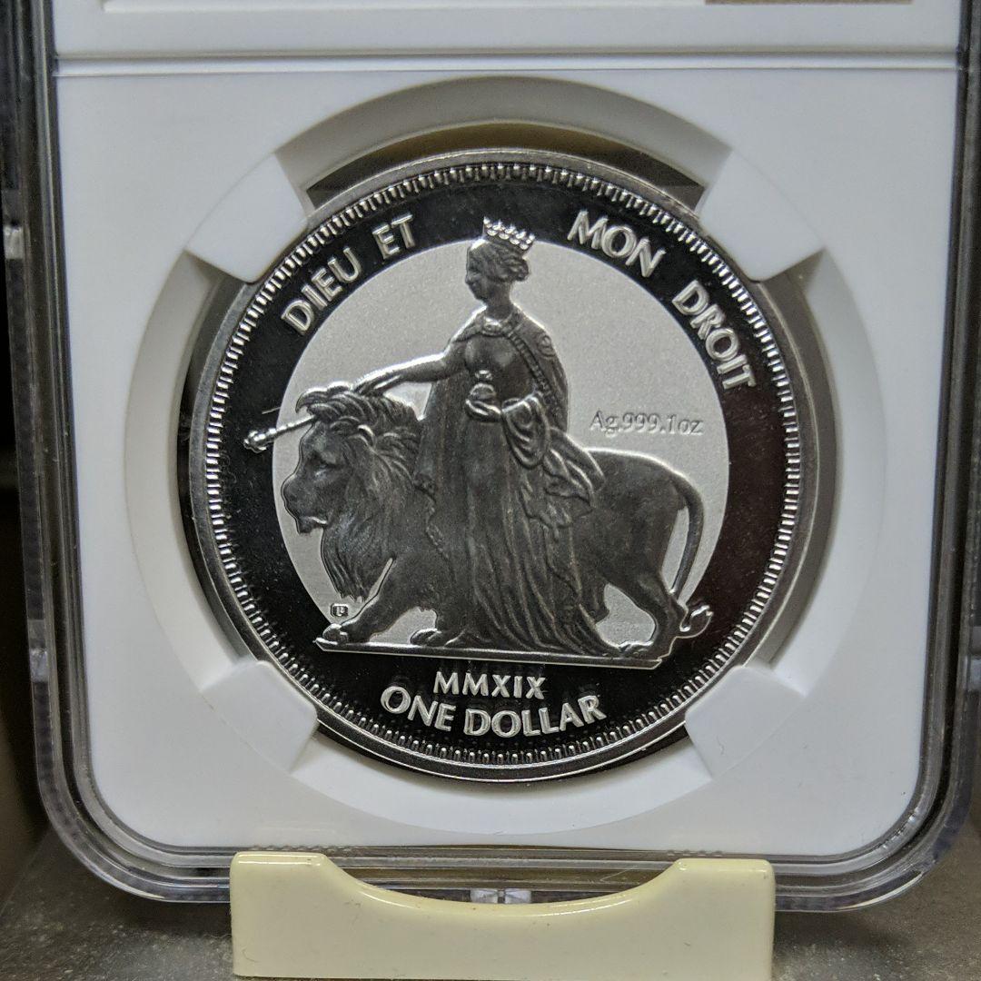 2019ウナ＆ライオン銀貨