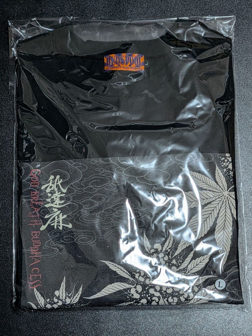 GODBREATH BUDDHACESS L/S TEE 舐達麻 Lサイズ