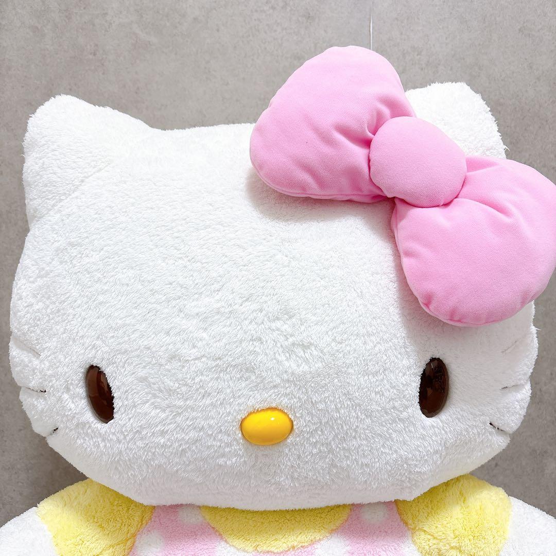 ハローキティ キティちゃん ぬいぐるみ 3Lサイズ 特大 サンリオスマイルタグ