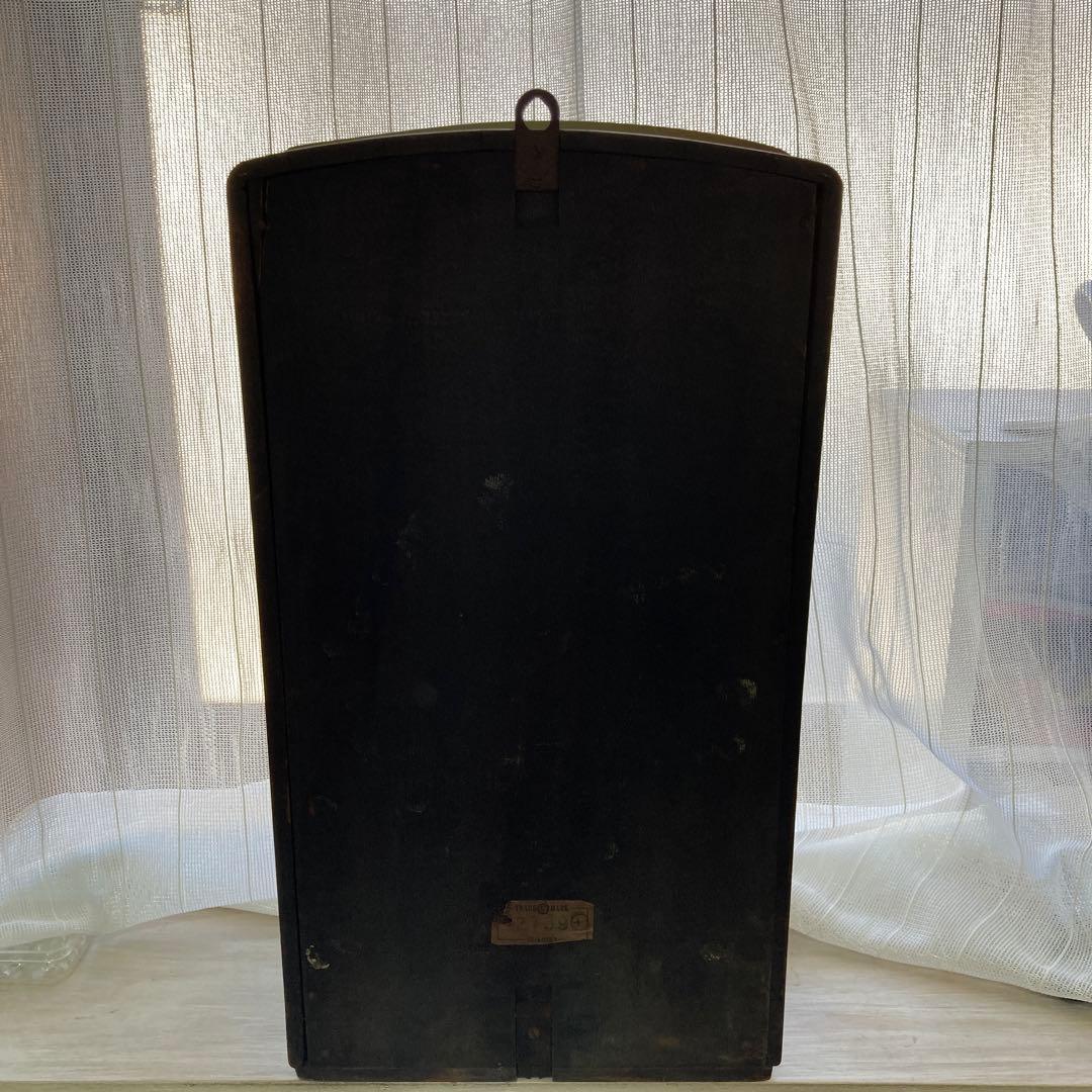 セイコー社 木製掛け時計 ガラスカバー付き　ビンテージ中古品　昭和30年代製