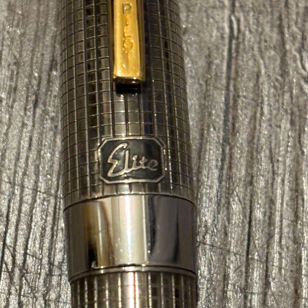 PILOT Elite 万年筆 ペン先 18k-750 刻印あり