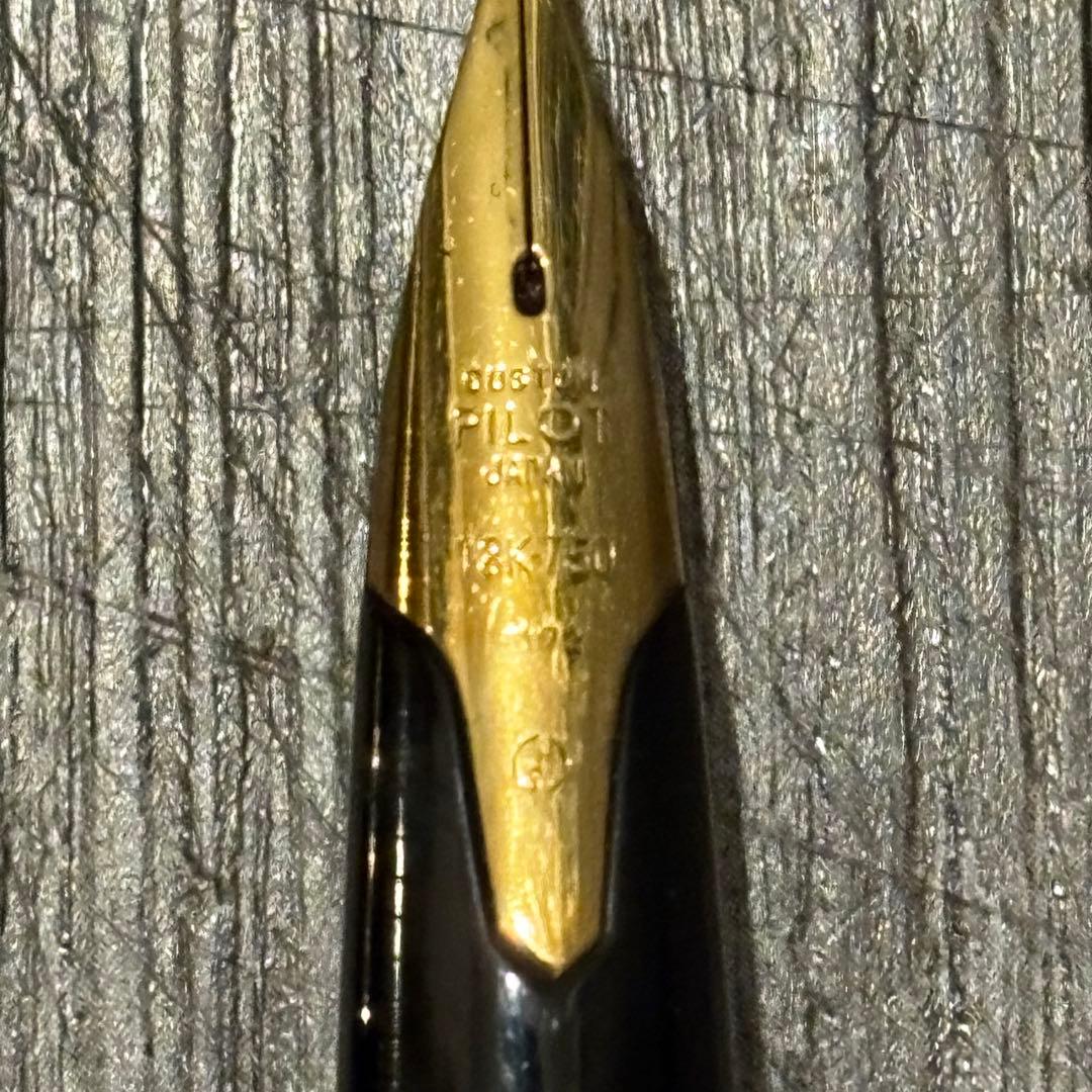 PILOT Elite 万年筆 ペン先 18k-750 刻印あり
