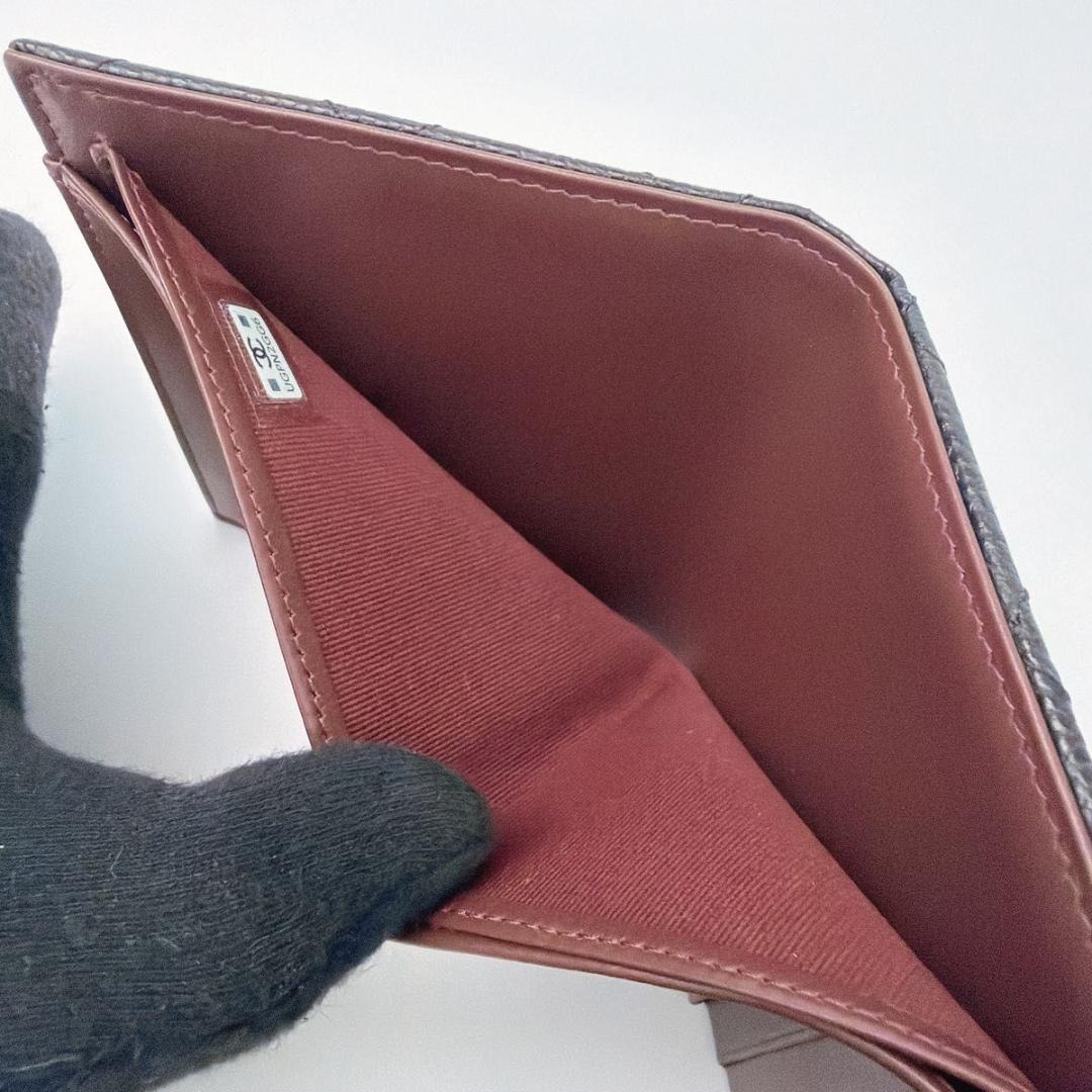 【yukari】シャネル ココマーク マトラッセ 三つ折り財布 コンパク