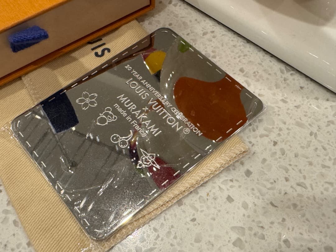 入手困難 村上隆 × ルイヴィトン　メタルプレート カード