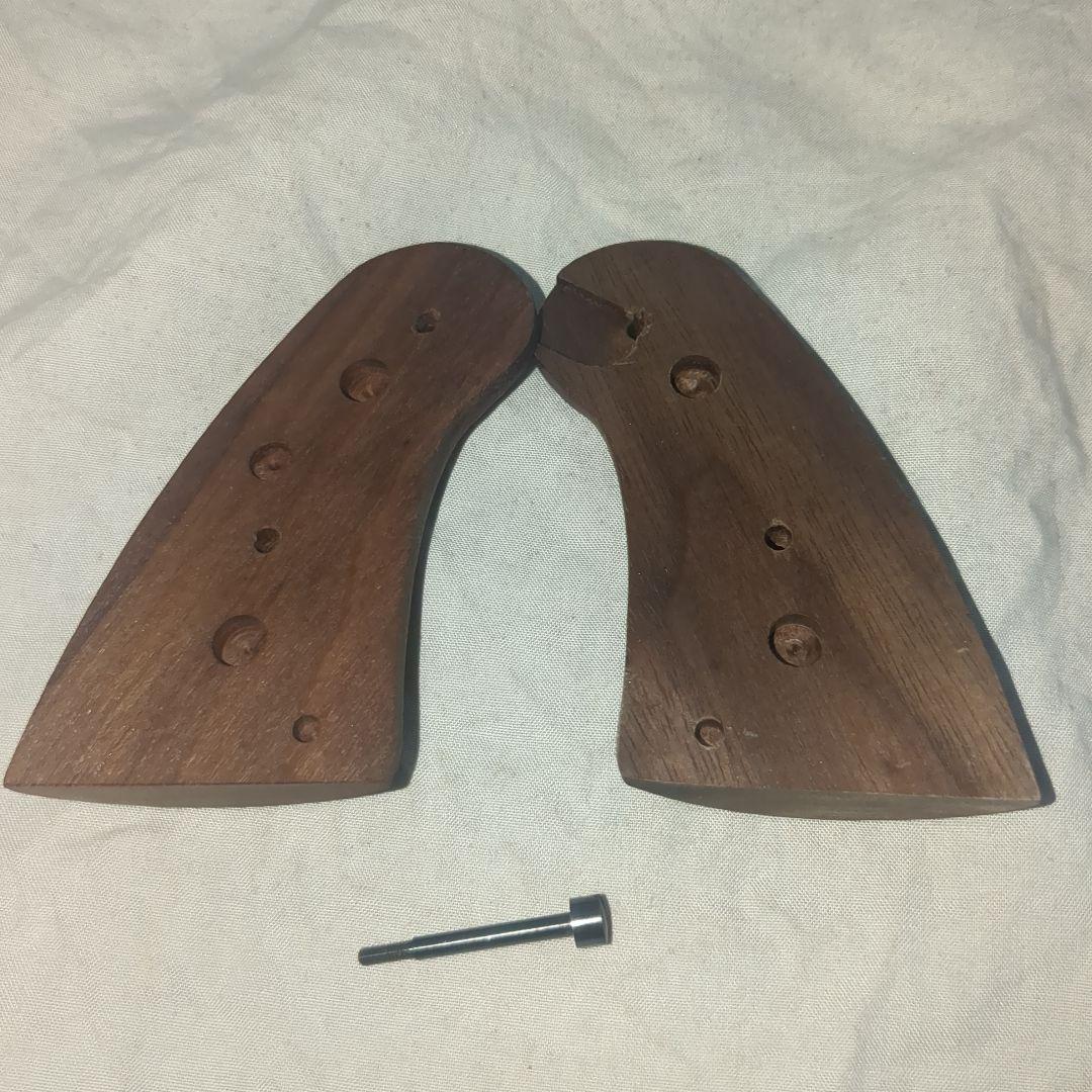 タナカワークス　コルトパイソン　ガスガン　HW樹脂　ウッドグリップ付