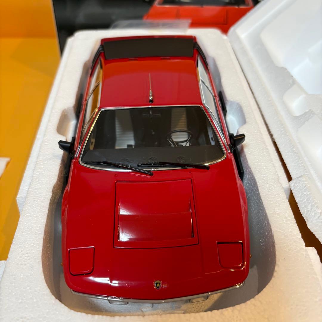 レア！京商 1/18 ランボルギーニ ウラッコP250 赤