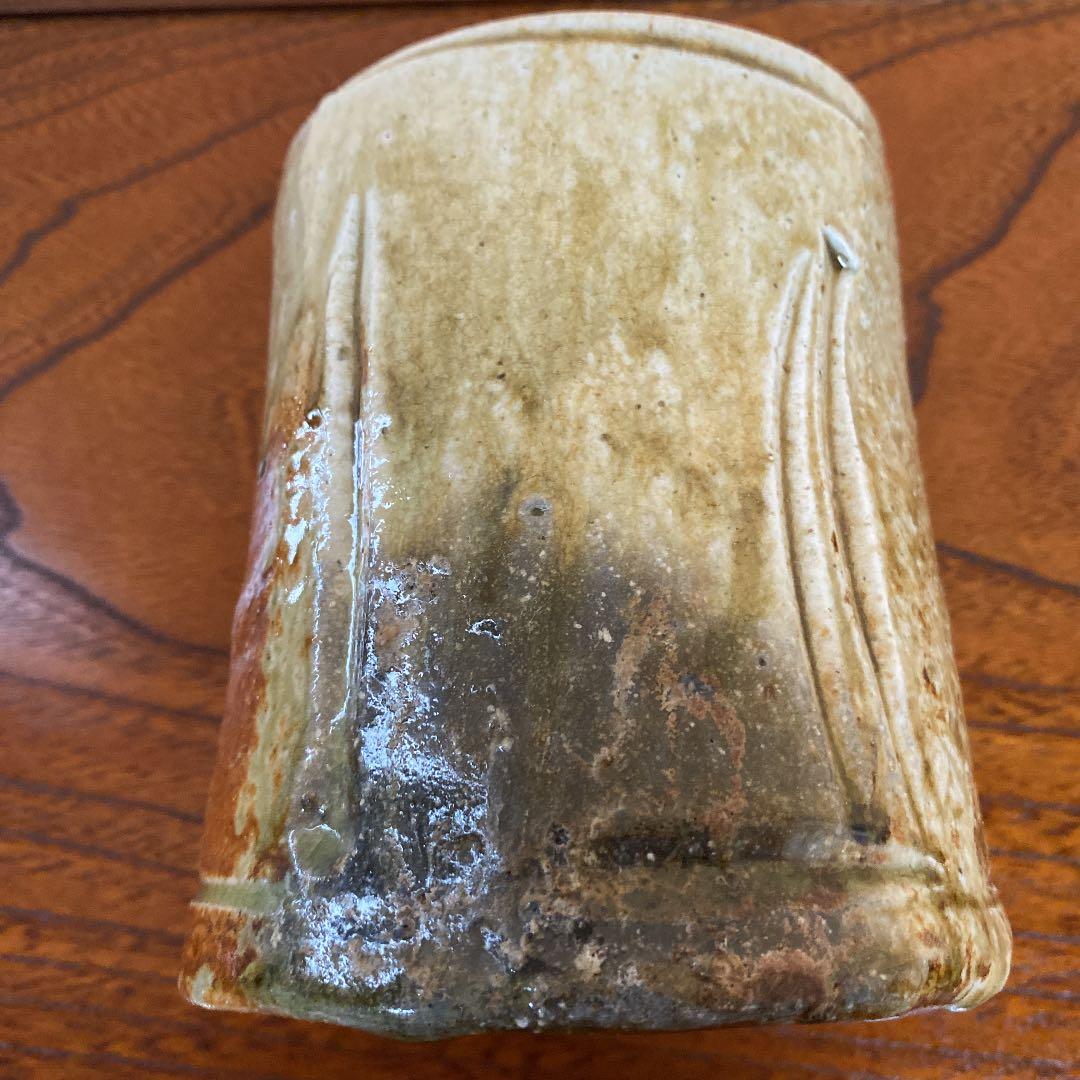 伊賀　　花入　「谷本光生」作　N o27