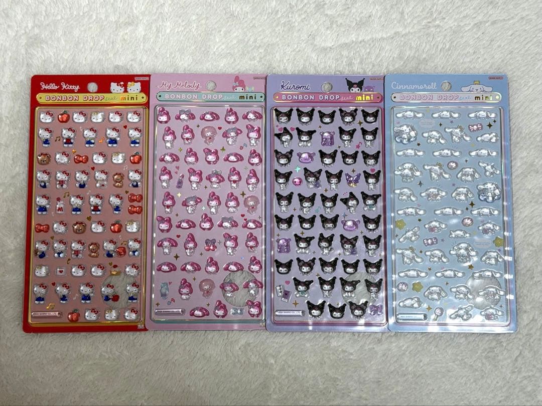 正規品　ボンボンドロップシール　サンリオ　サンリオミニ