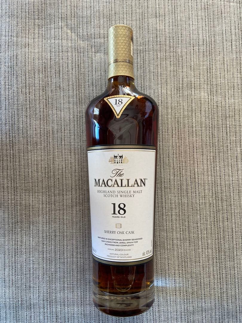 山崎18年とマッカラン18年セット