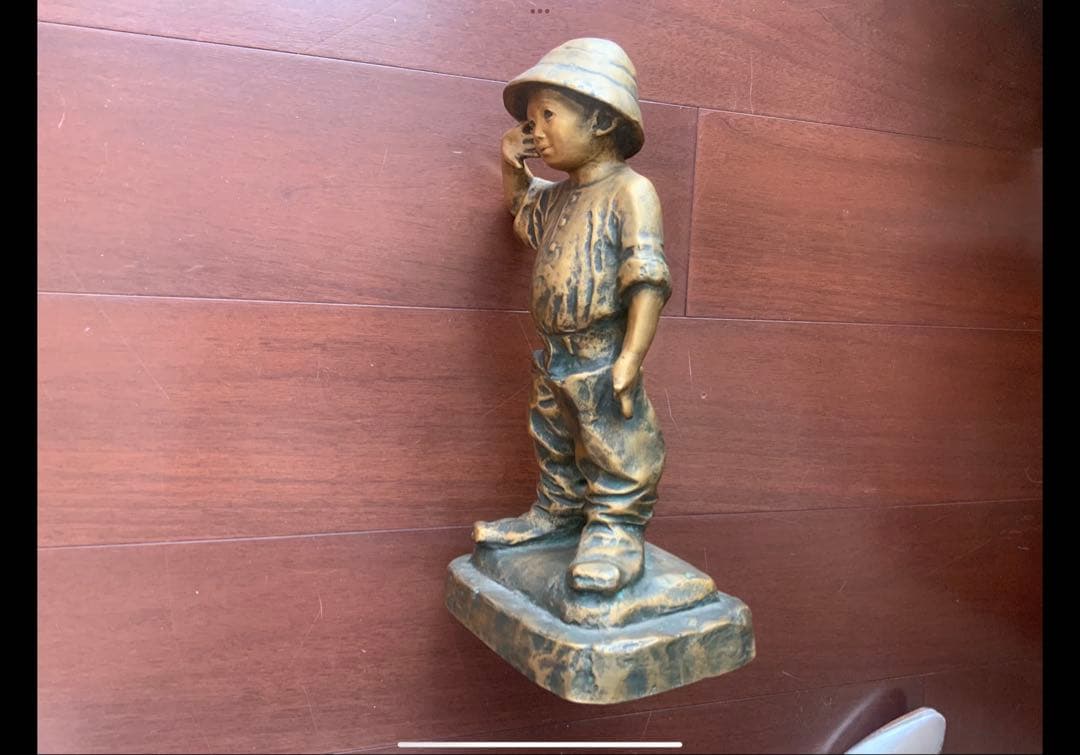 北村　西望「天真爛漫『将軍の孫』」ブロンズ作品