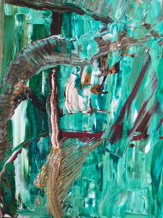 絵画　油絵絵画　art artist m.t