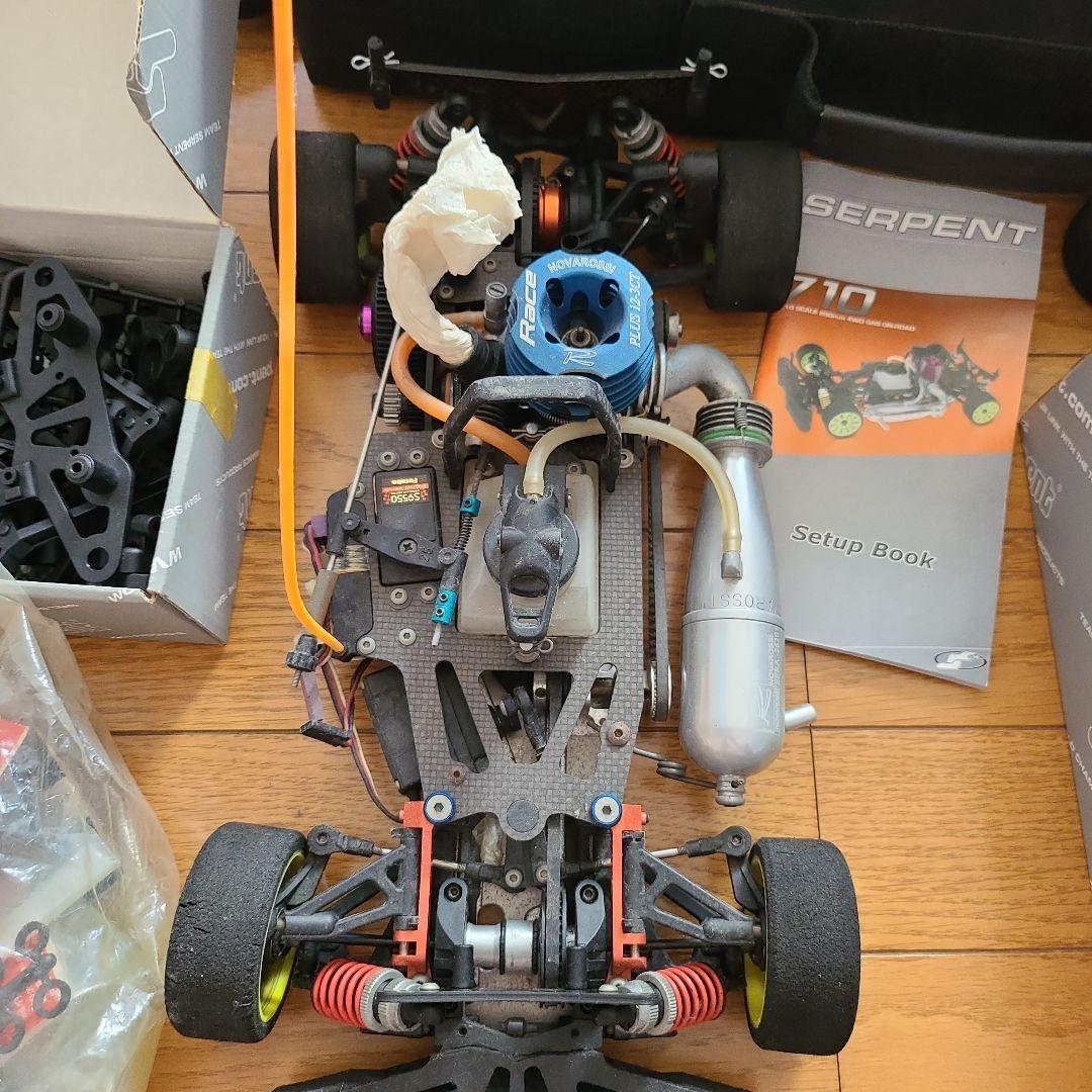 サーパント710エンジンラジコン。オランダ製。