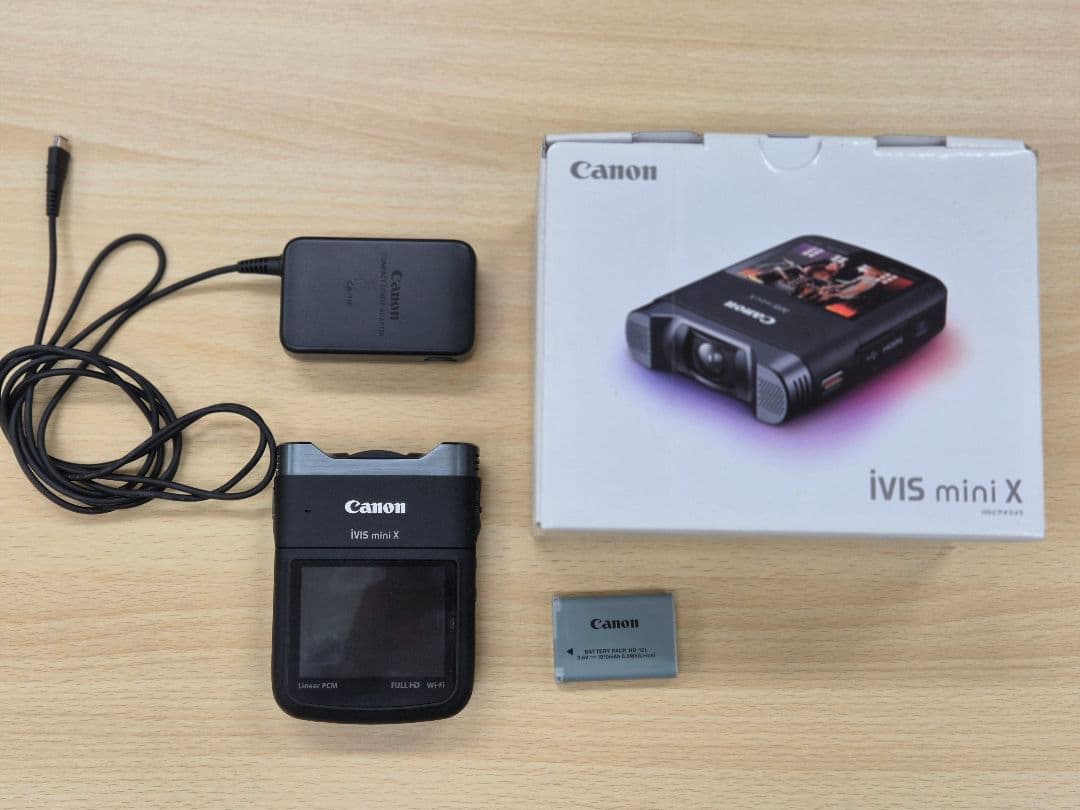 【美品/廃盤/希少】Canon IVIS mini X 本体 HDビデオカメラ