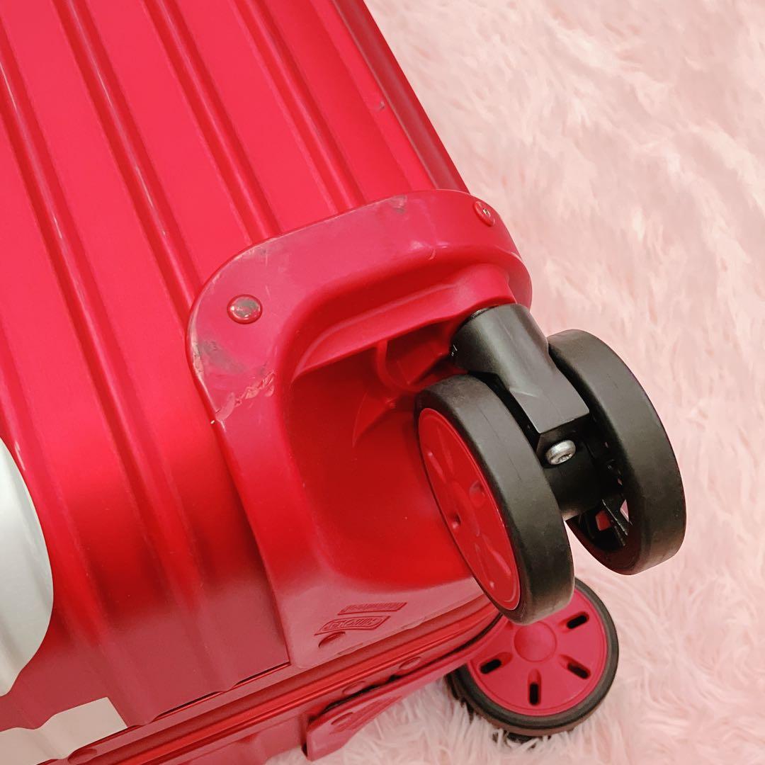 supreme RIMOWA コラボ キャリーケース 45L レッド