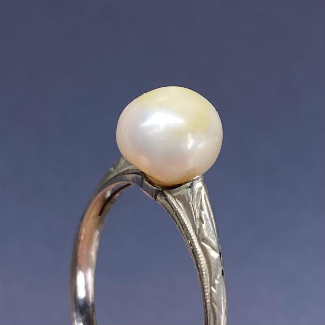 ヴィンテージ☆SPM☆絶品オパールと手彫りの素敵なブローチ☆おまけリング☆戦前