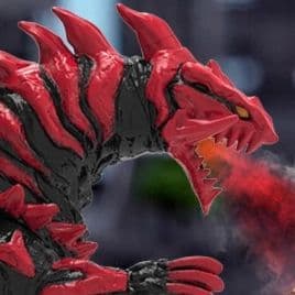 LINGDONG グルジオボーン 怪獣 ウルトラマン フィギュア