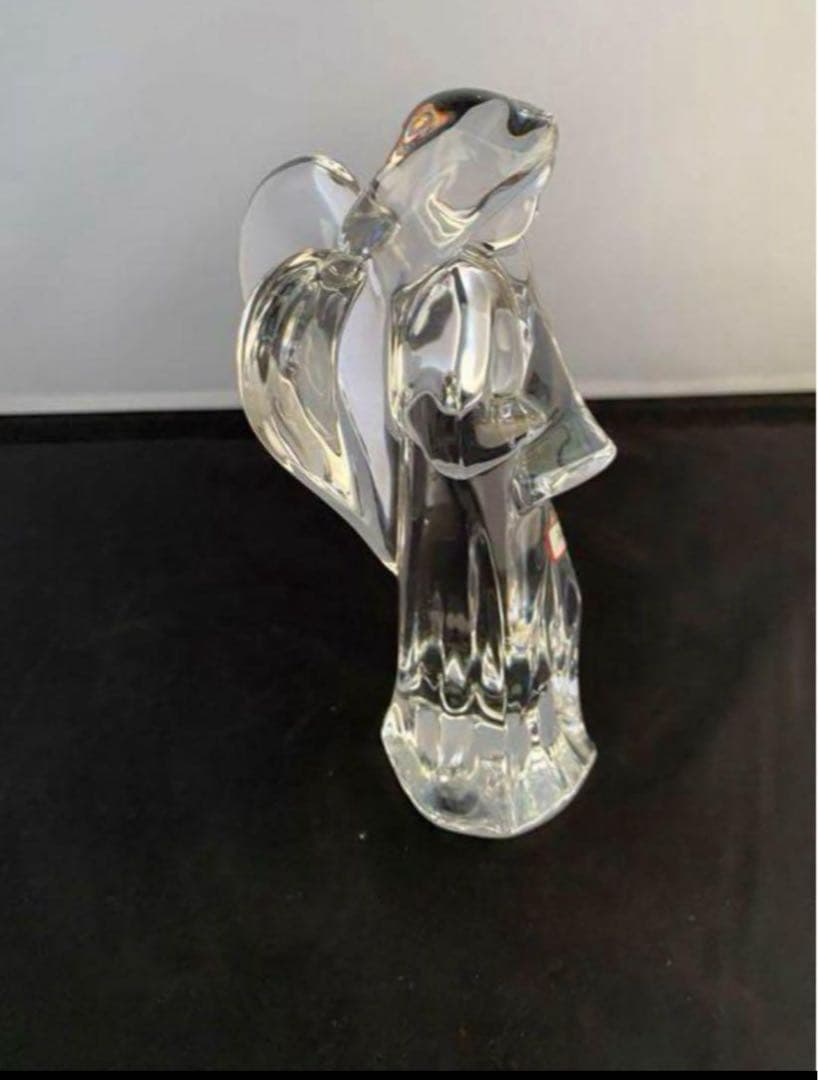 ざ*ー様 ❤️ Baccarat 笛を吹く　天使　オブジェ ❤️ クリスタル