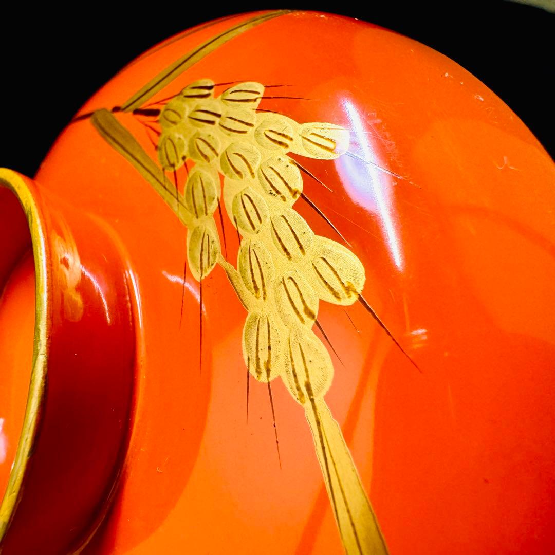 漆器　輪島塗　沈金　金蒔絵　木製　蓋付椀　お煮物椀　吸物椀　6客　骨董