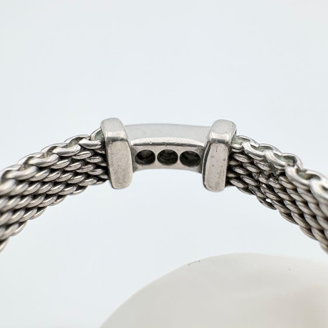 Tiffany&Co. ティファニー サマセット ダイヤ メッシュ リング 17