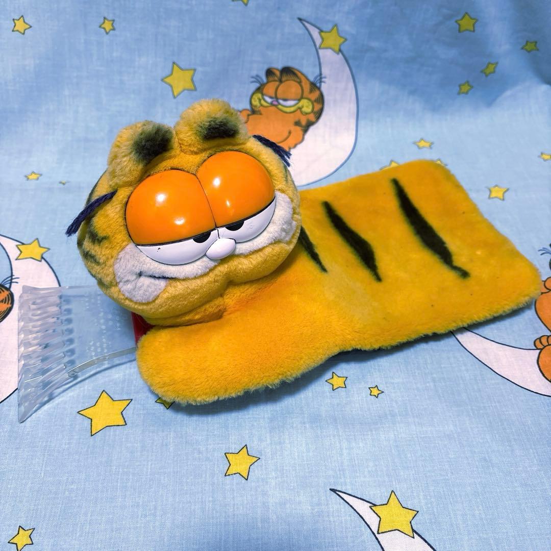 お外でも一緒♪ガーフィールド 雪かき パペット レア