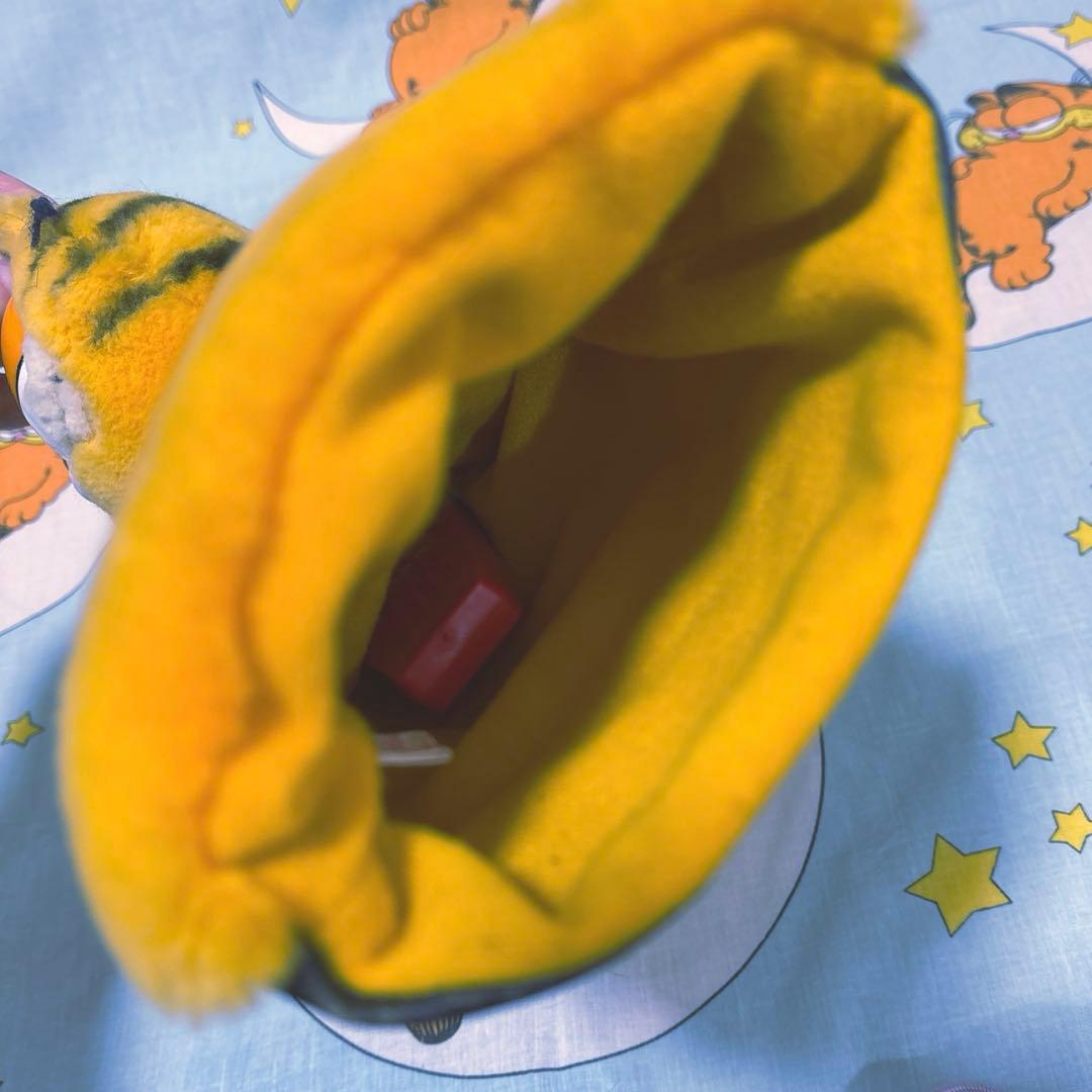 お外でも一緒♪ガーフィールド 雪かき パペット レア