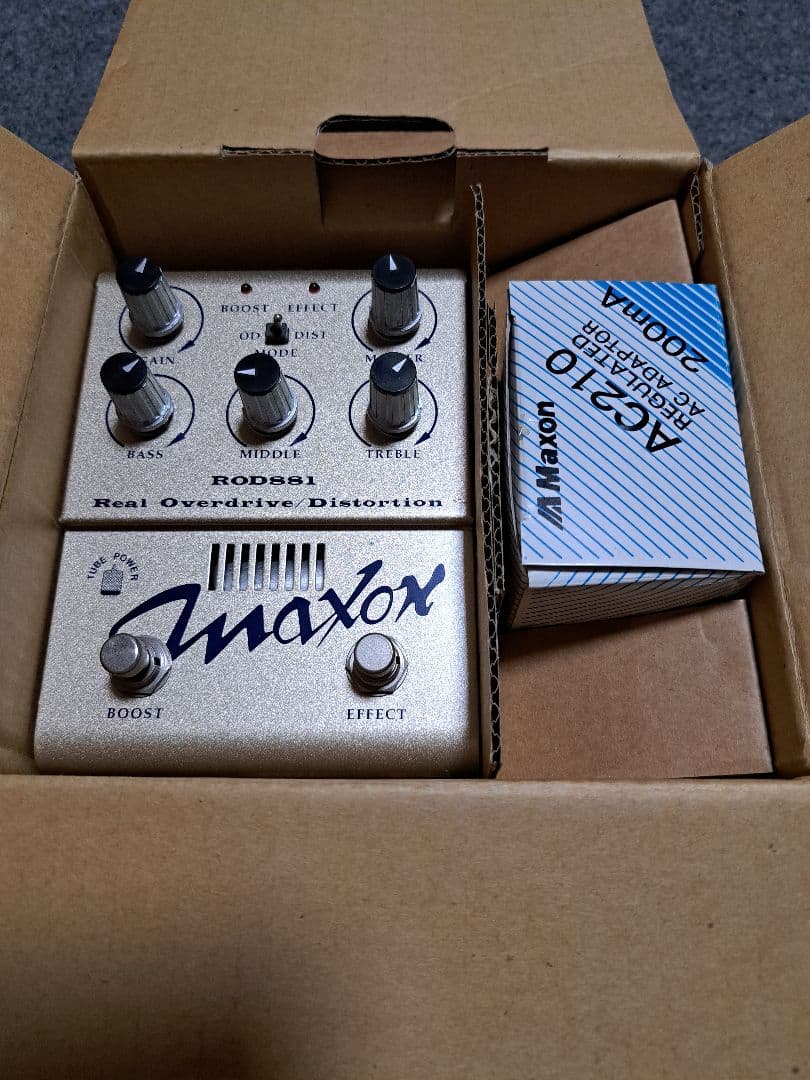 り*た様 Maxon ROD881 オーバードライブ/ディストーション