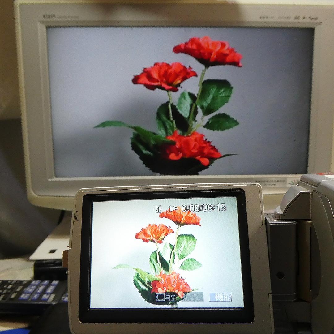 動作品ソニー DCR-TRV50 Mini DVビデオカメラDVDダビングに最適