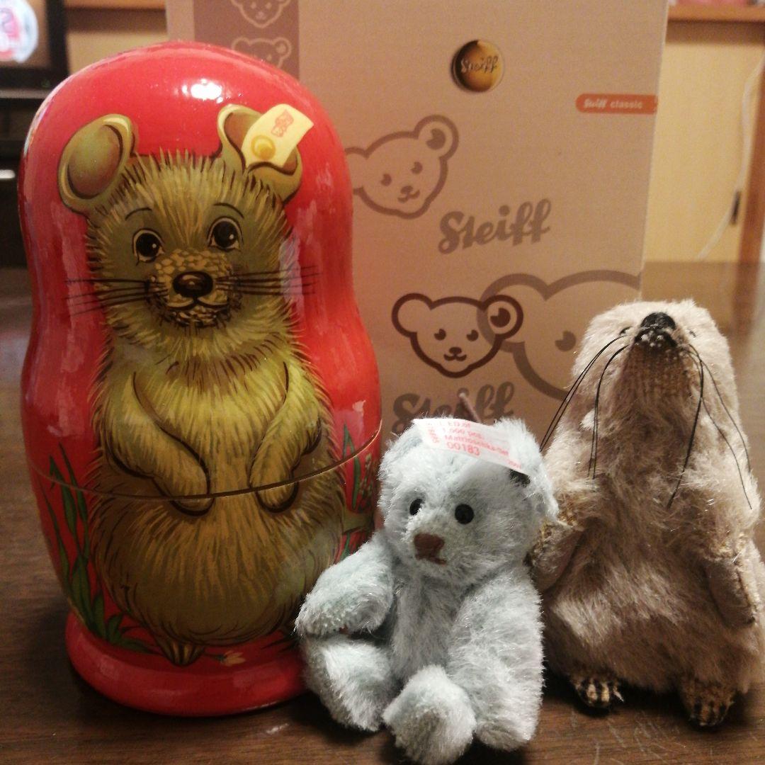 Steiff マトリョーシカ マウスとクマ 08