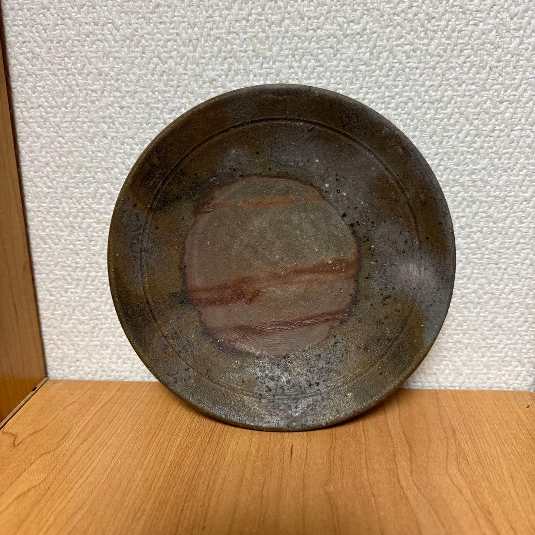 松笠靖彦　備前焼　コーヒーカップ＆ソーサー　5客セット