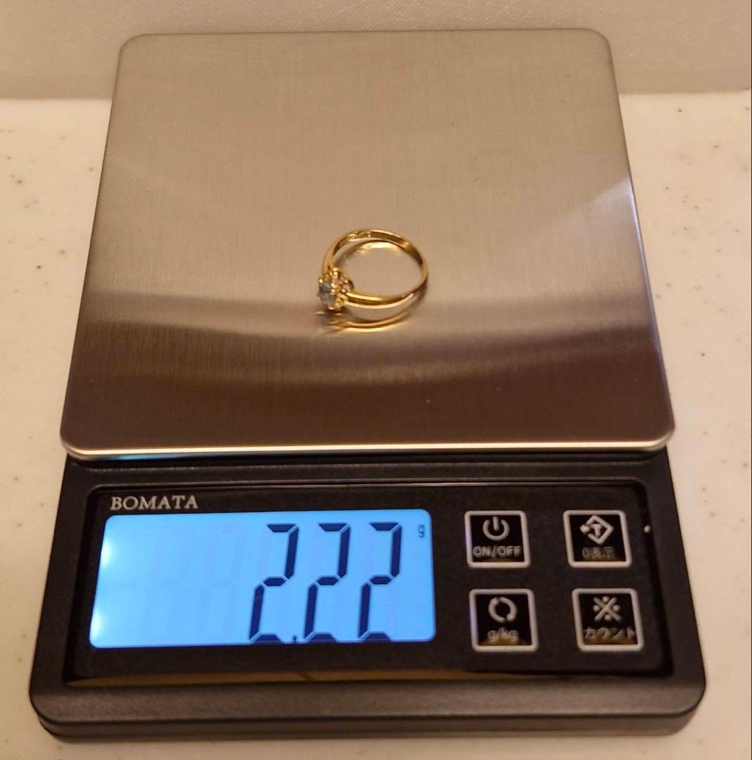 K18 Scarabe スカラベリング　指輪