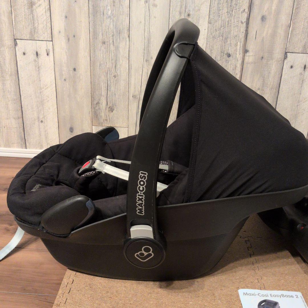 【Xmas値下げ】MAXI-COSI Pebble ブラック＆イージーベース2
