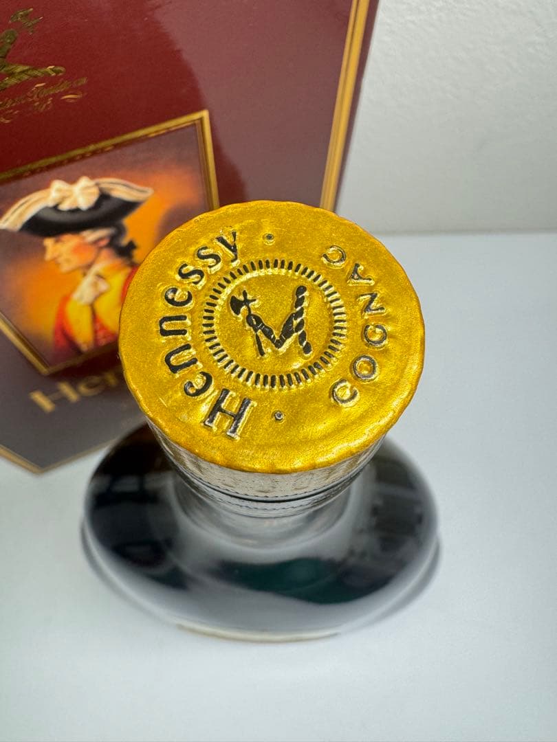 Hennessy XO コニャック 700ml 金キャップ　グリーンボトル