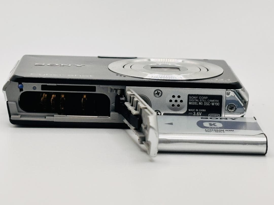 Sony サイバーショット W-190 1210万画素 コンパクトデジタルカメラ