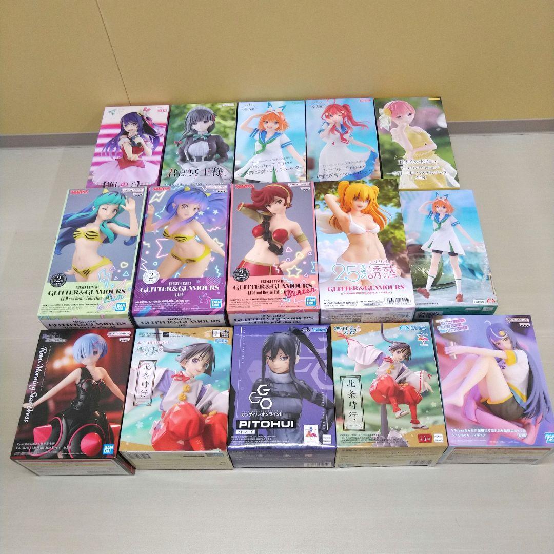 プライズフィギュア15体まとめ売りセット