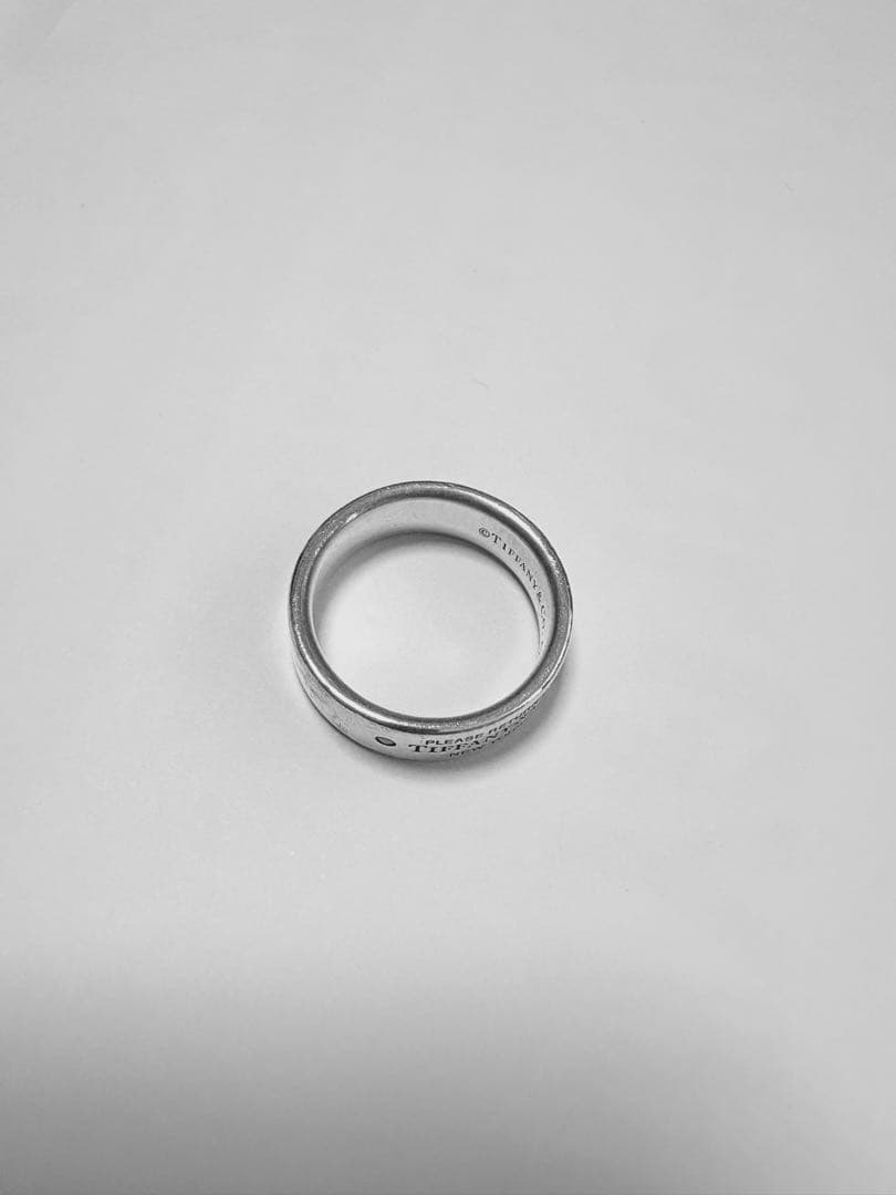 ティファニー指輪ダイヤ2P(0.01ct)リターントゥティファニー ナローリング