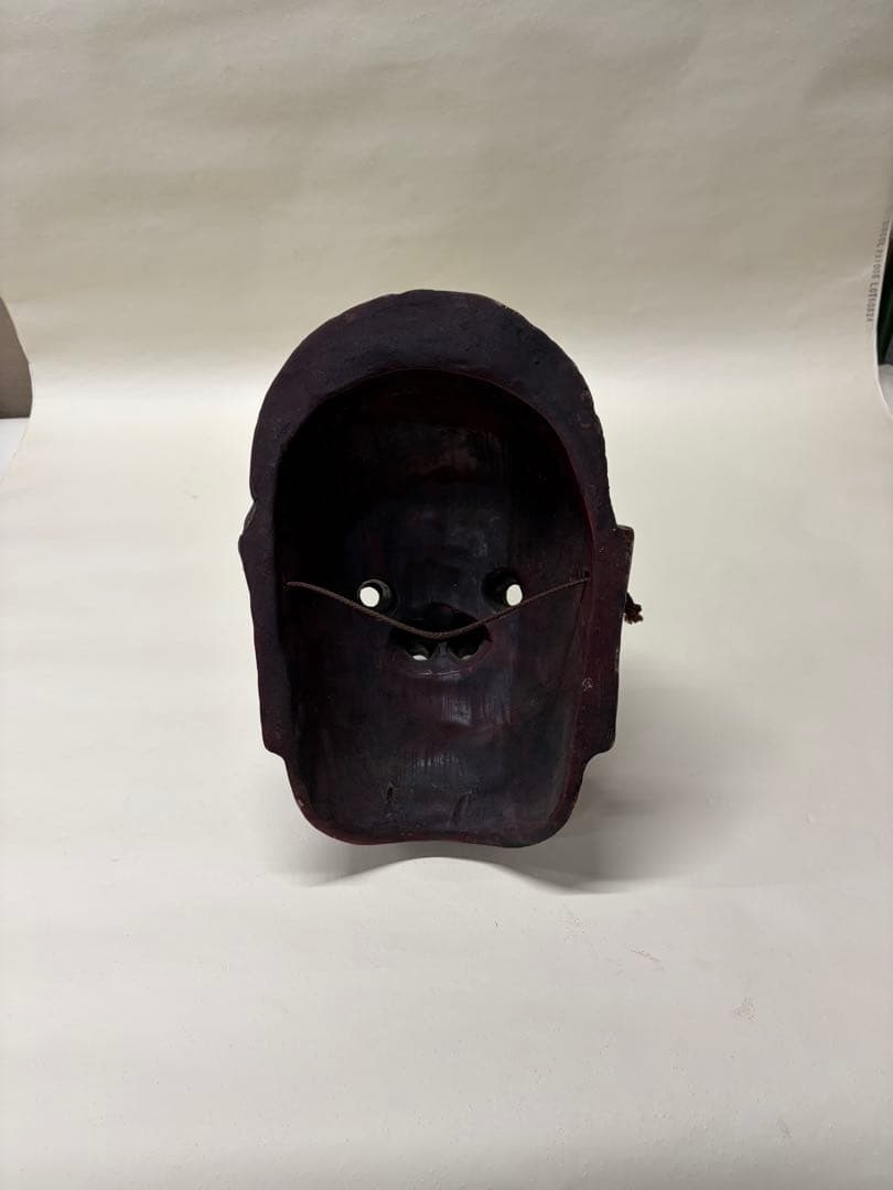 鬼と天狗のお面セットで　木彫り　縁起物　魔除け