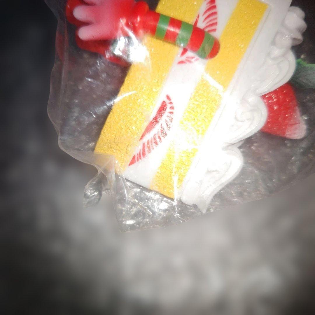 フレーバーズ　クリスマスケーキ　白　ソフビ　未開封