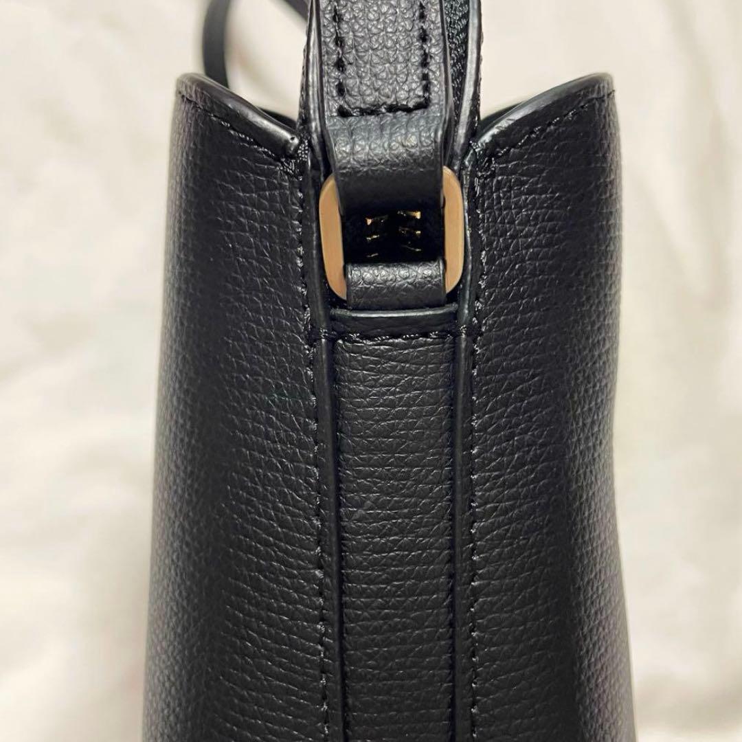 極美品 agnes b アニエスベー QAS02Z－03 ショルダー バッグ 黒